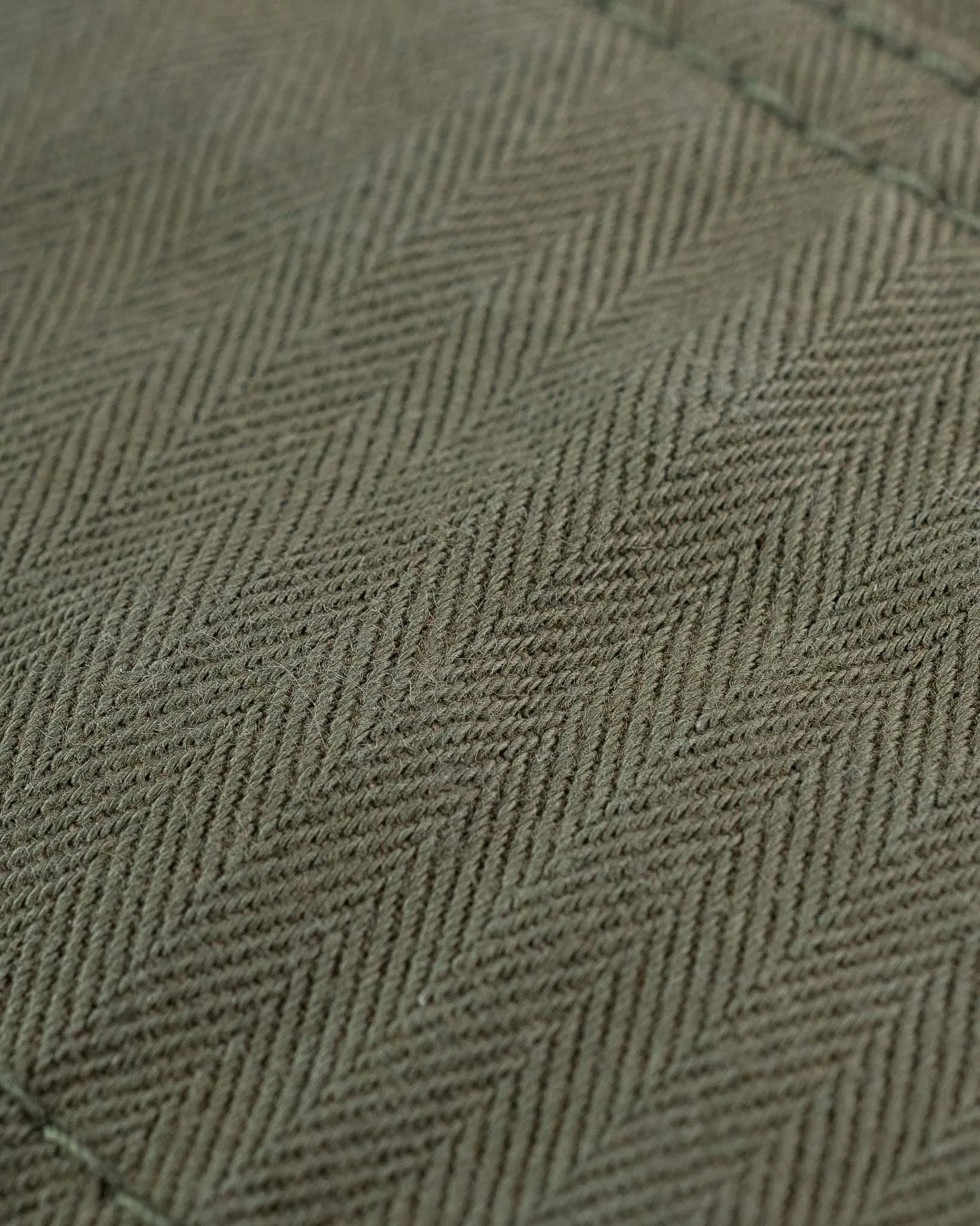 11oz Herringbone Cargo - Olive Drab Green