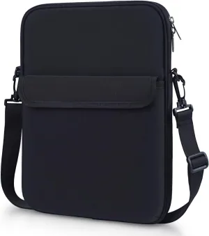 12.4 Inch Tablet Sleeve Bag for 2024 Samsung Galaxy Tab S10  Plus 12.4"/S9  Plus/Galaxy Tab S9 FE /Galaxy Tab S8 /Galaxy Tab S7 FE/Galaxy Tab S7 /Galaxy S7  Plus Carrying Case with Shoulder(Black)