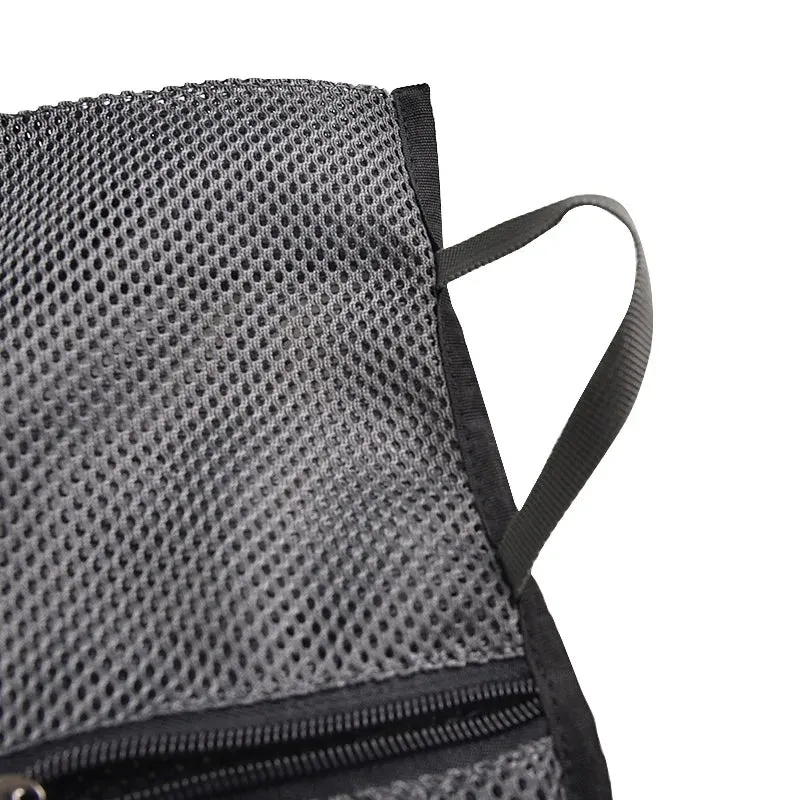 1/5pcs Durable Mesh Drawstring Pouch Bag - Outdoor Storage Organizer