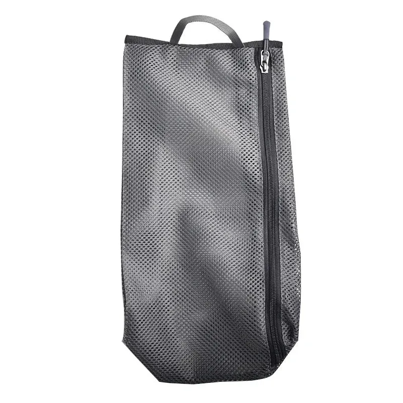 1/5pcs Durable Mesh Drawstring Pouch Bag - Outdoor Storage Organizer