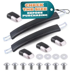 2 Pcs Luggage Handle Replacement - Suitcase Handle Replacement Luggage Handle Suitcase Straps Suitcase Holder Replacement Handles for Bag Plastic Handle - 8.8" Luggage Replacement Handle Strap