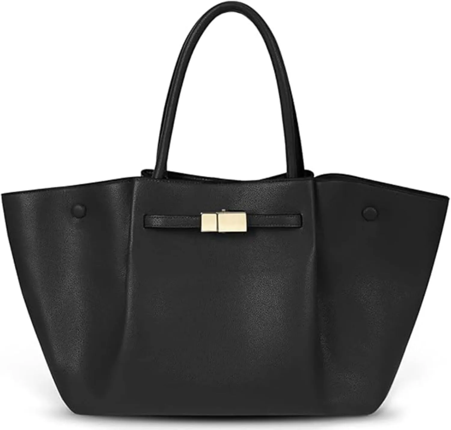 2025 Women Leather Tote Bag Large Capacity Work Handbag Shoulder Crossbody Unique Lock Travel Weekend Bag
