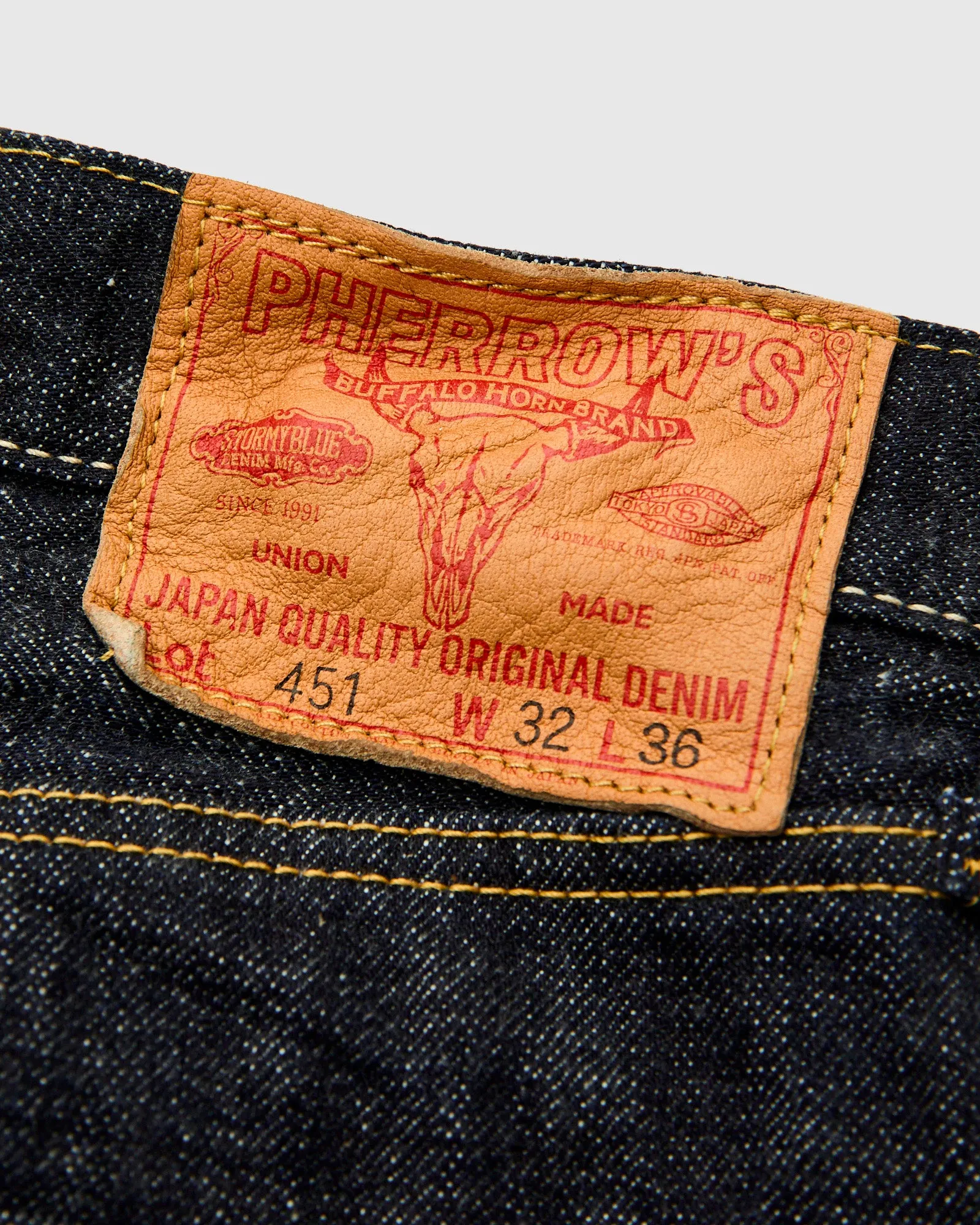 451SW 13.5oz Selvedge Denim - Wide Straight Fit