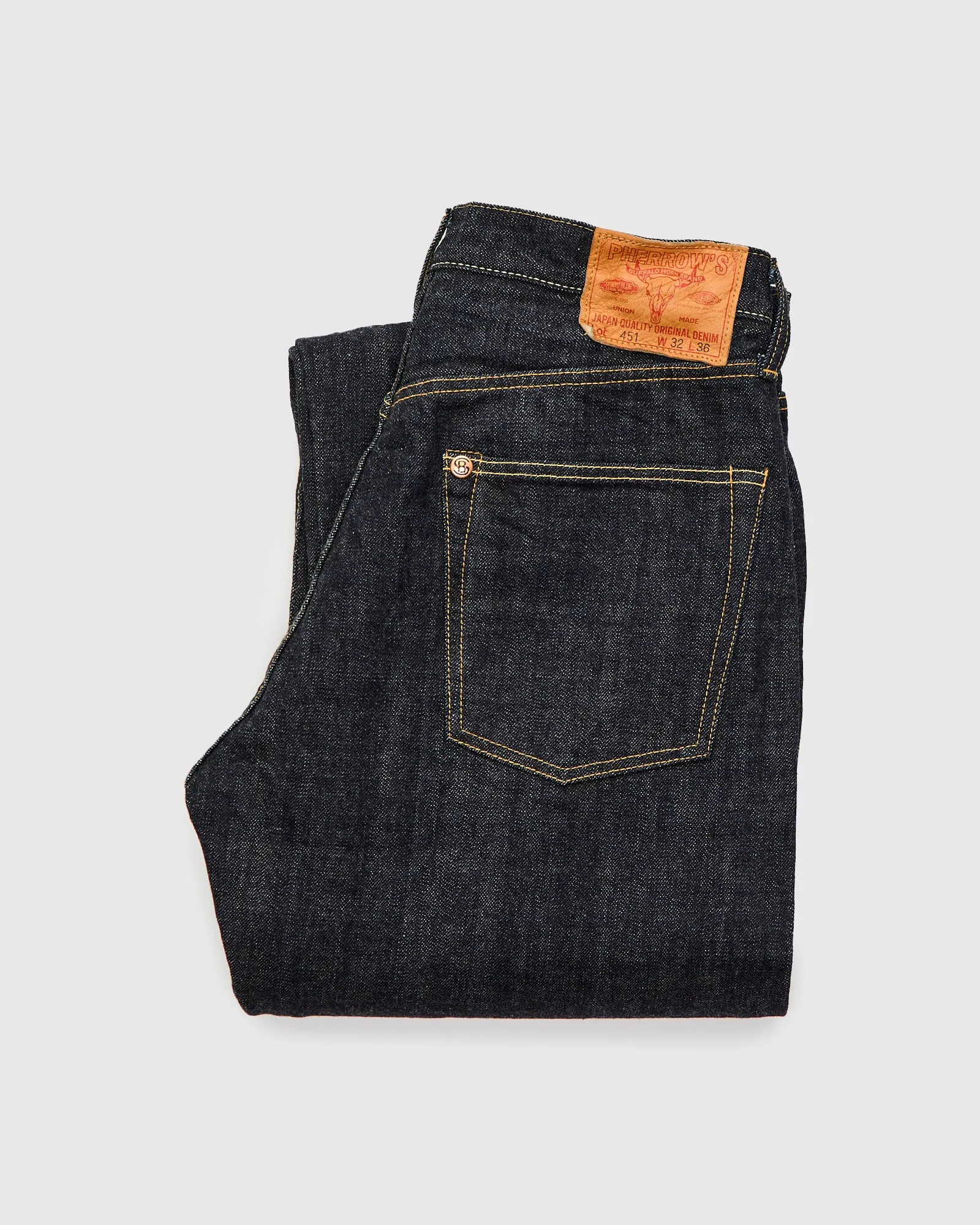 451SW 13.5oz Selvedge Denim - Wide Straight Fit