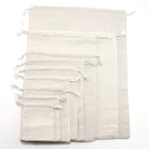 50 Pc Linen Produce Bags