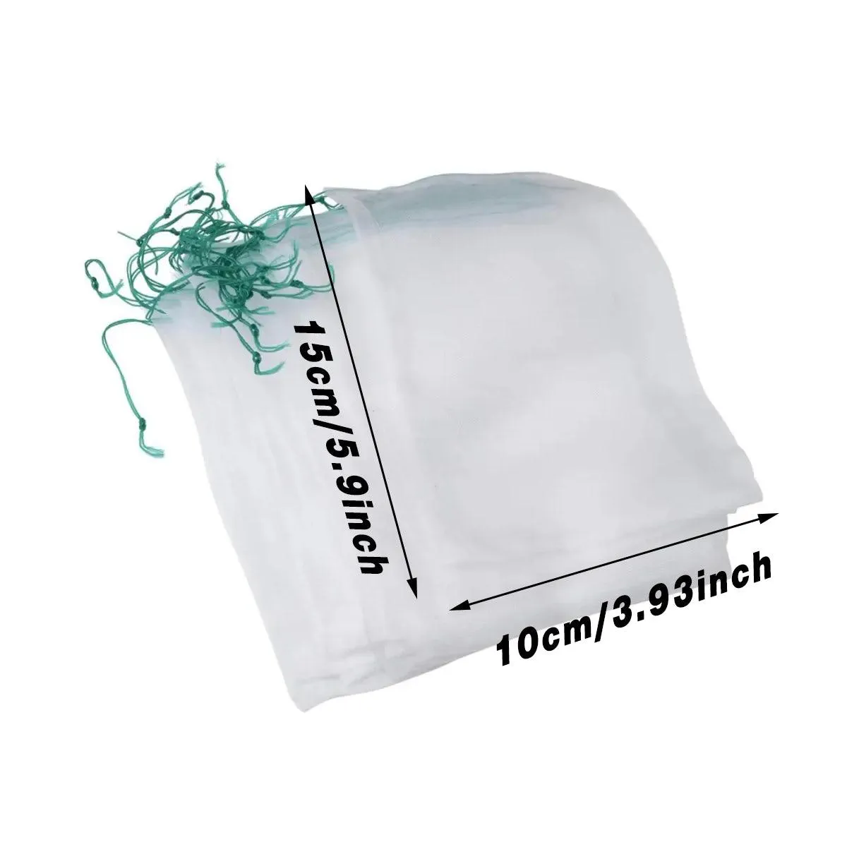 50pcs Fruit and Vegetable Protection Bags Nylon Mesh Bird Proof Garden Bags