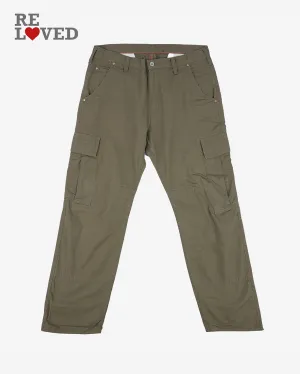 8oz Ripstop Cargo - Olive Drab Green (IH-734-ODG) Tag 36, Hemmed to 29.0''