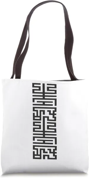 Abstract design, tribal ritual Tote Bag