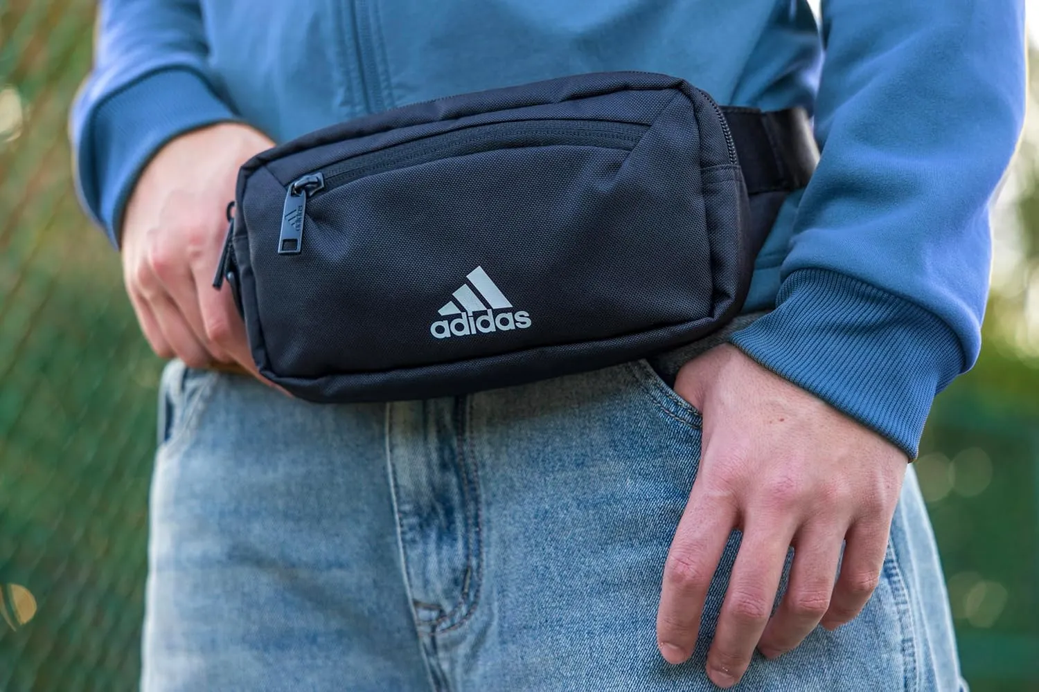 adidas Must Have 2.0 Belt Bag Crossbody Waist Pack with Adjustable Strap for Festivals and Travel
