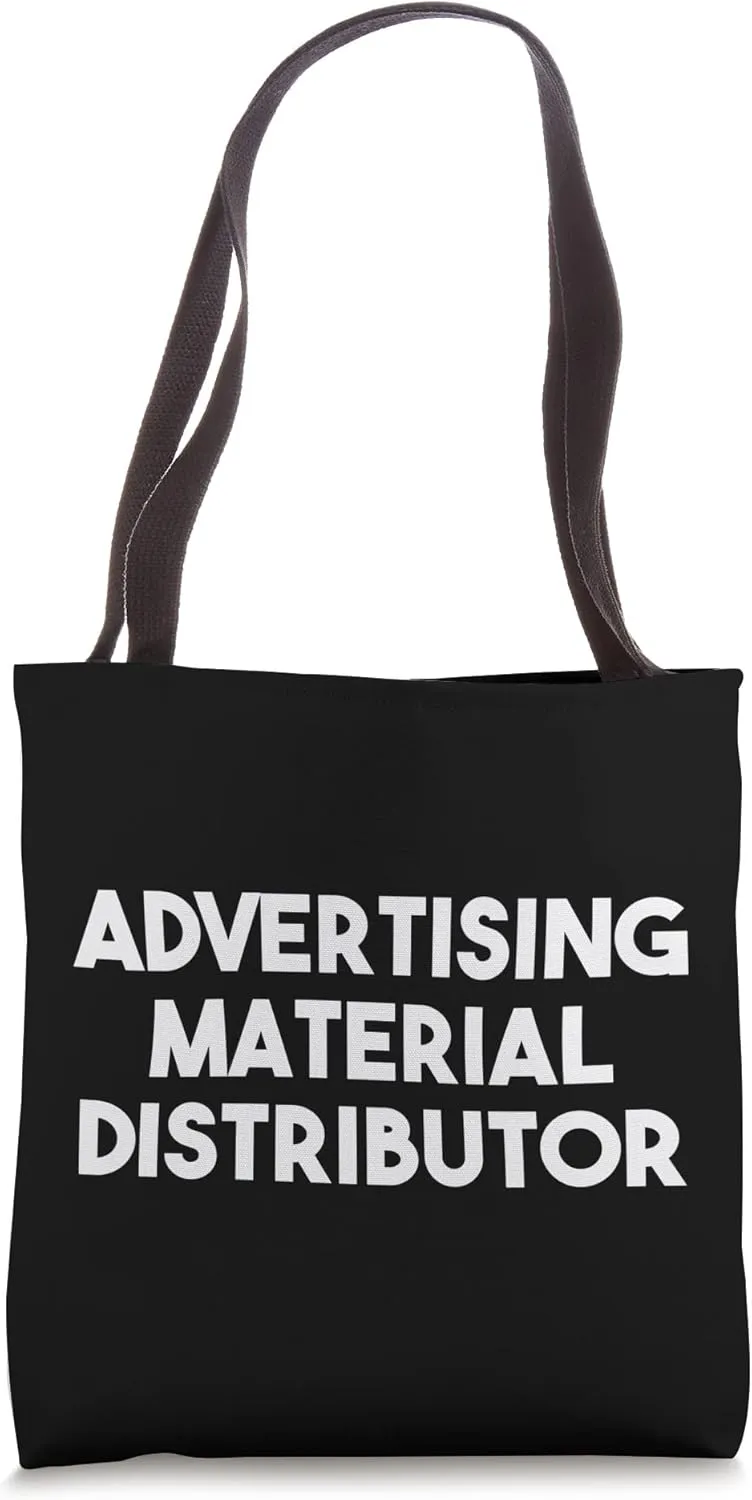 Advertising Material Distributor Tote Bag