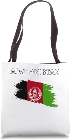 Afghanistan Design Tote Bag