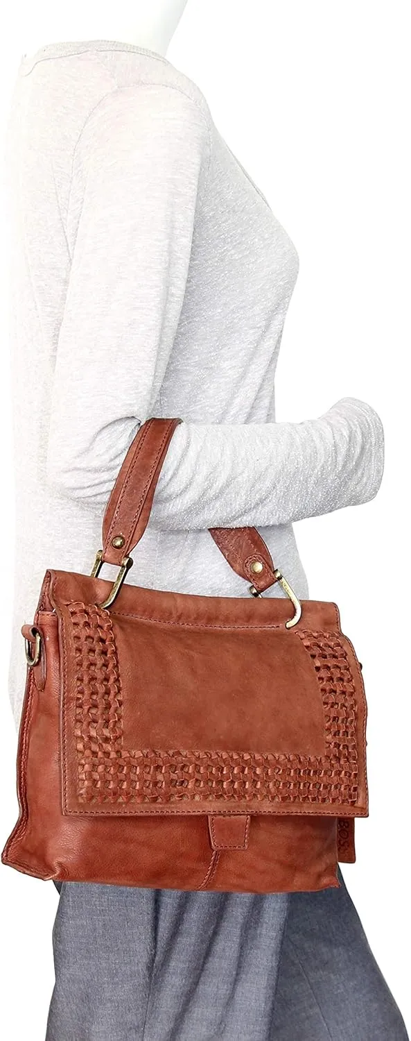 Alexis Leather Satchel