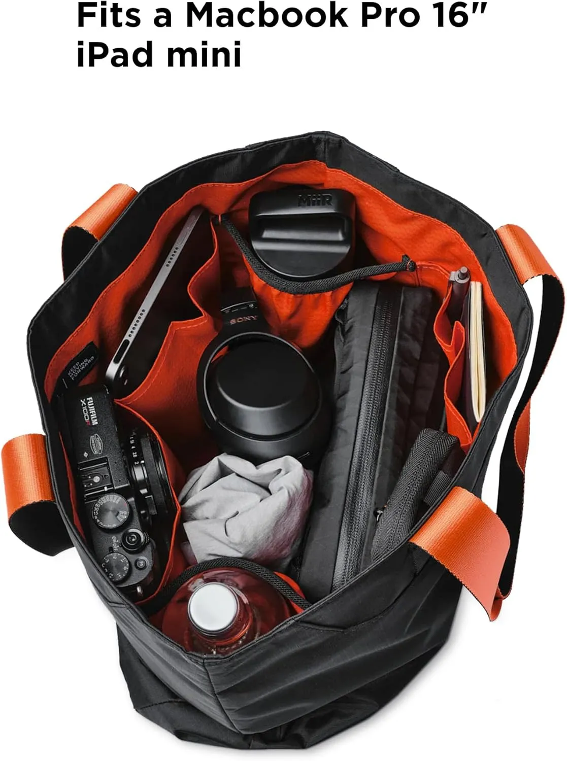 ALPAKA Elements Tote Bag - Everything Tote Bag For Travel and More - Foldable, Self-Standing Design - Weatherproof Fabrics