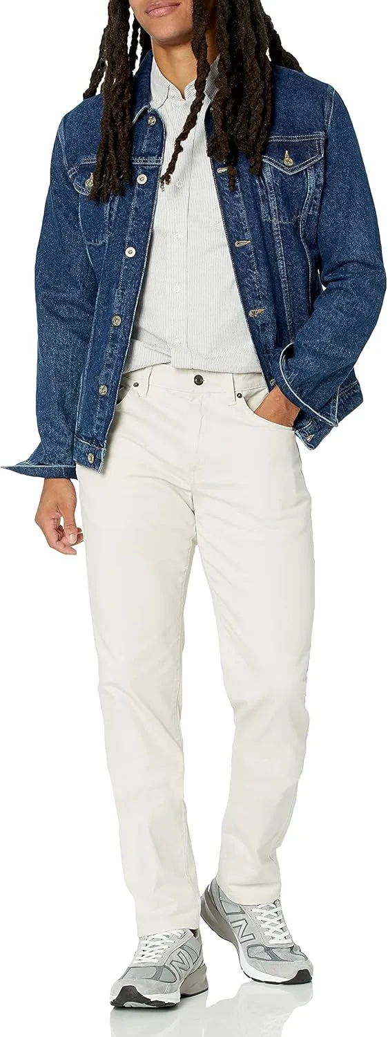 Amazon Essentials Men's Slim-Fit Pants, 5-Pocket Stretch Twill Design