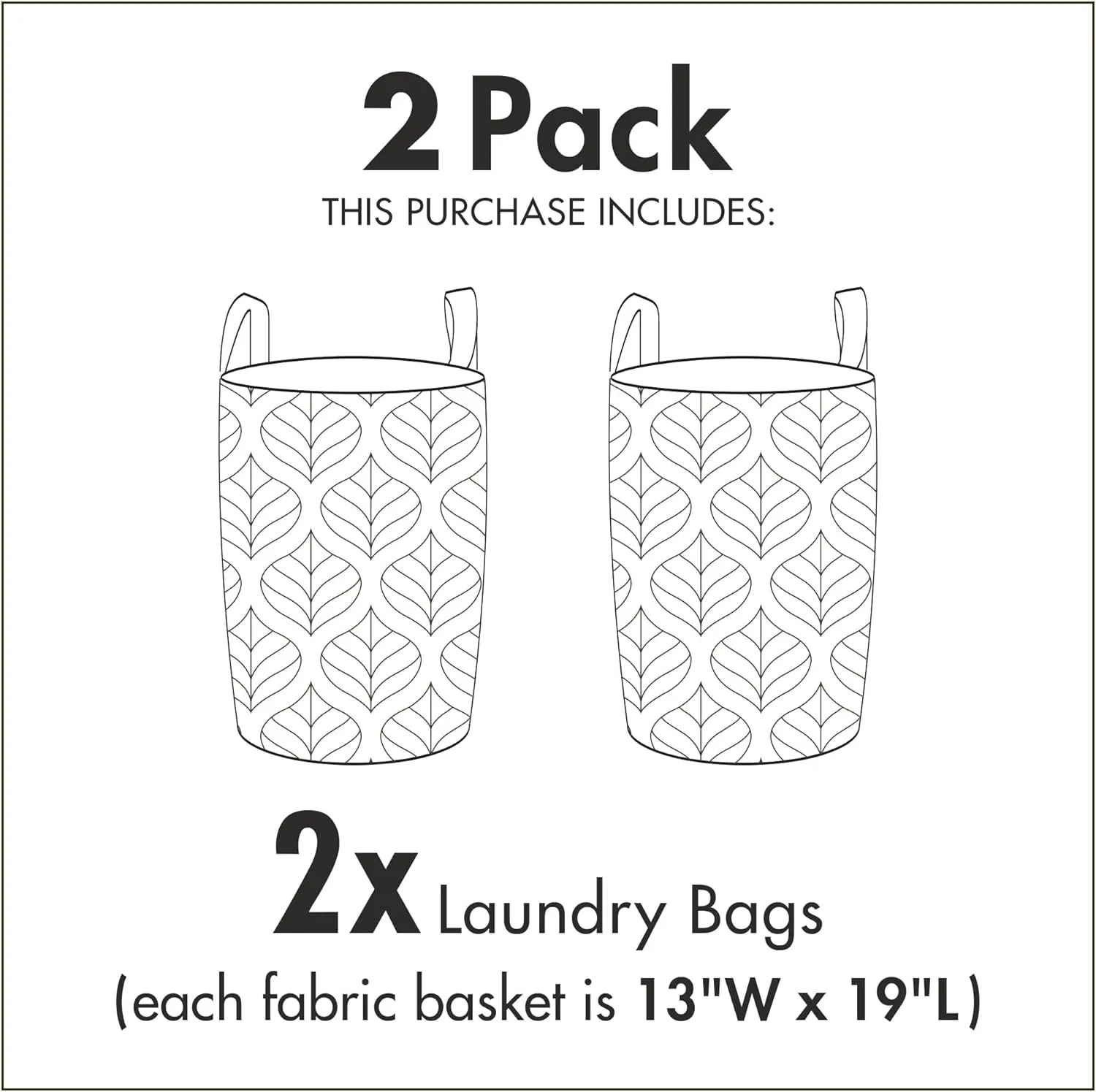 Ambesonne Sports Laundry Bag Pack of 2, Baseball Patterns on Vertical Striped Background Stars Design, Hamper Basket with Handles Drawstring Closure, 13" x 19", Blue Red