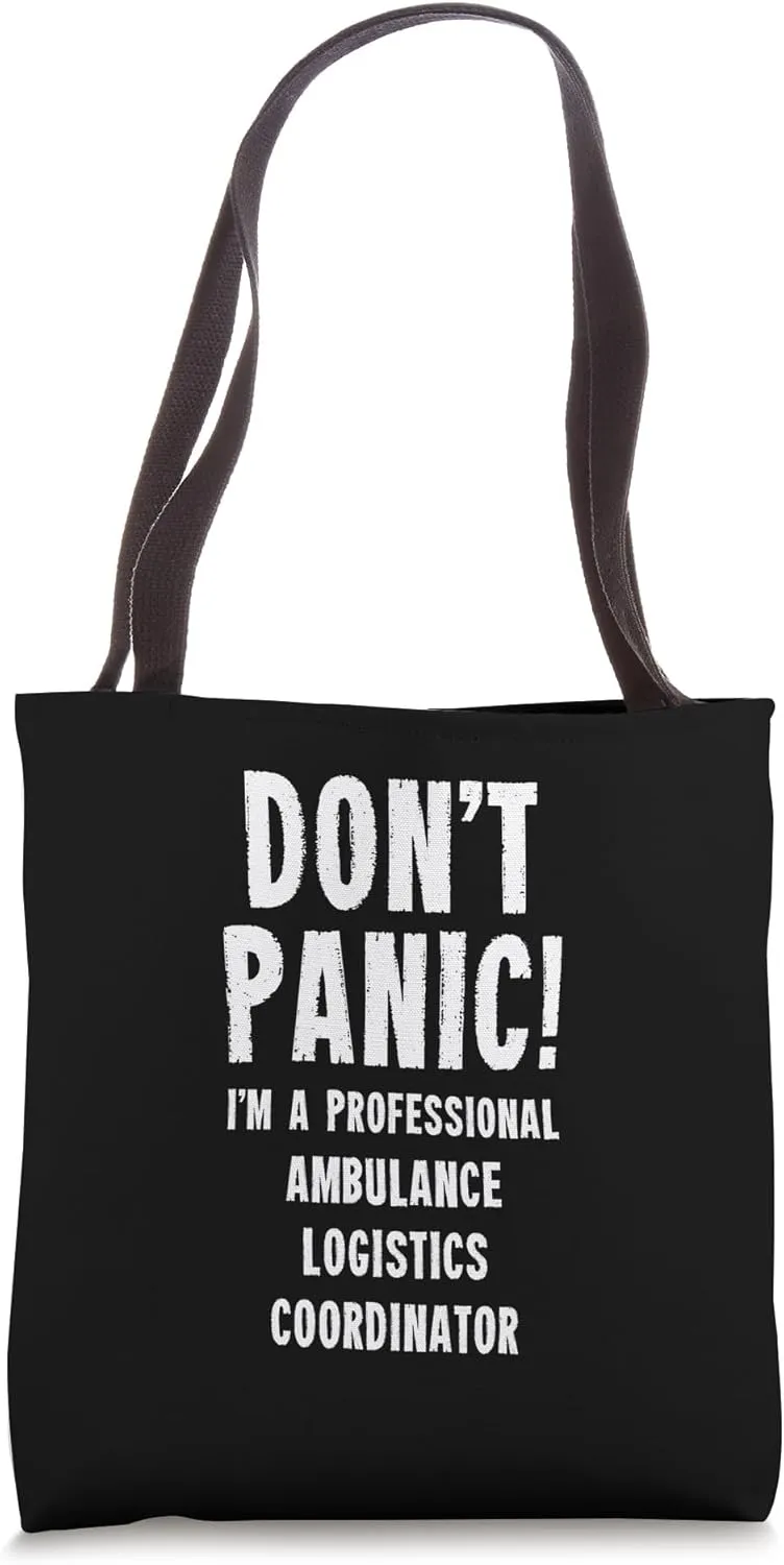 Ambulance Logistics Coordinator Tote Bag