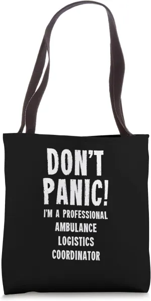 Ambulance Logistics Coordinator Tote Bag