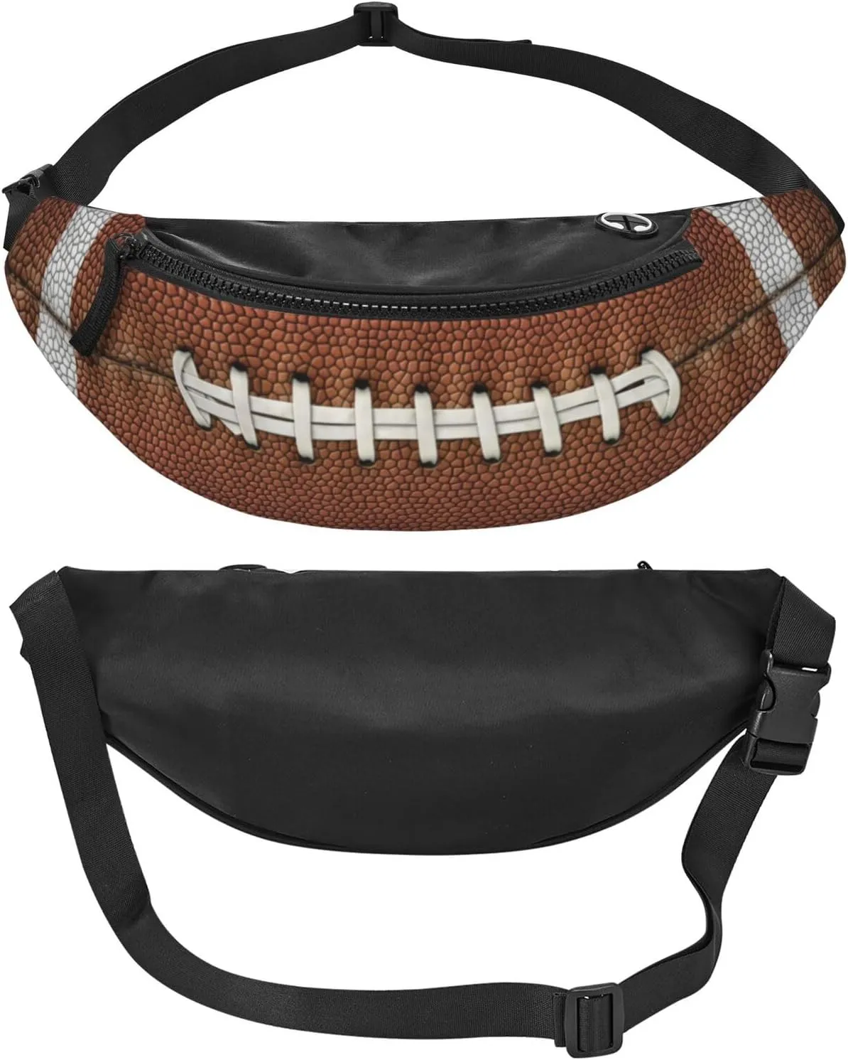 American Football Fanny Pack Waist Bag Adjustable Belt Bag For Men Women Fashion Sling Crossbody Hip Bum Bag Traveling Hiking Cycling Running