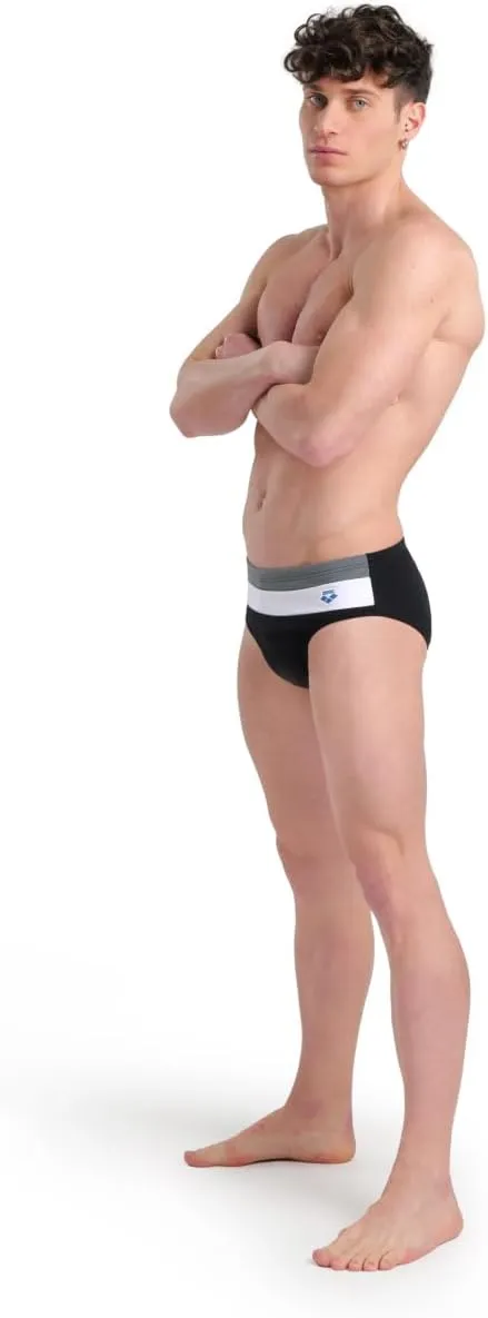 ARENA Performance Icons Panel Men's Swim Brief Chlorine-Proof MaxLife Intensive Training Suit