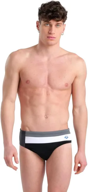 ARENA Performance Icons Panel Men's Swim Brief Chlorine-Proof MaxLife Intensive Training Suit