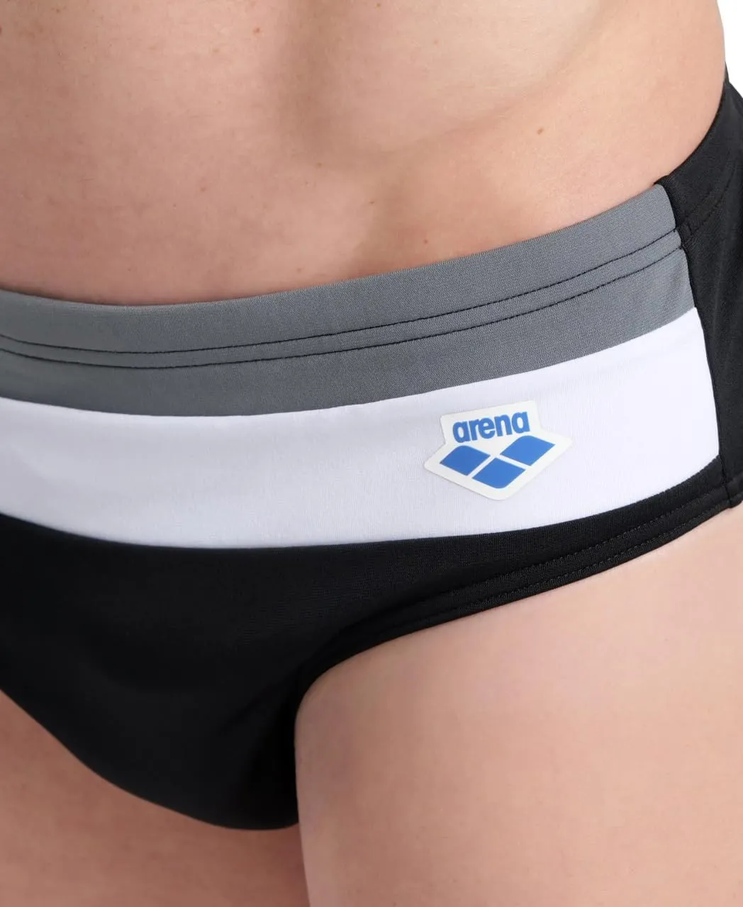 ARENA Performance Icons Panel Men's Swim Brief Chlorine-Proof MaxLife Intensive Training Suit