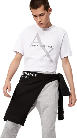 Armani Exchange Men's Drawstring Jogger with Zip Pockets