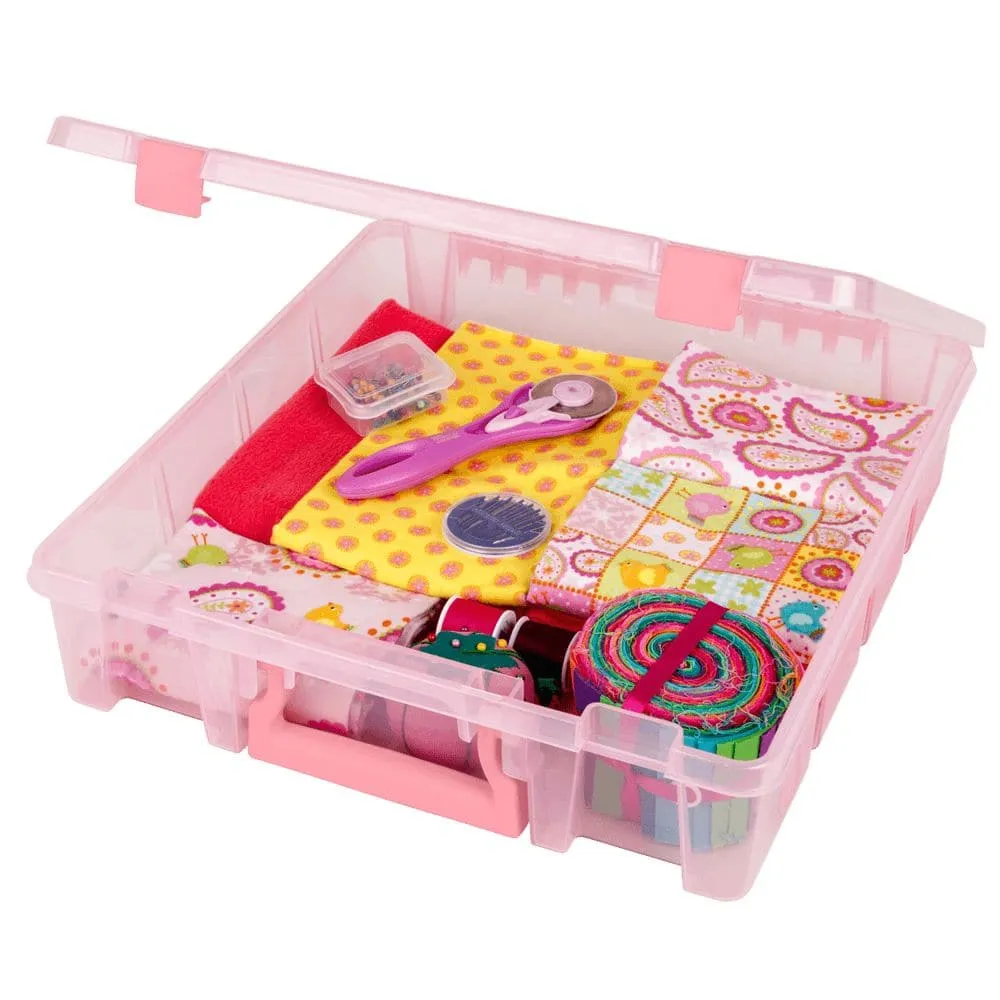 ArtBin Super Satchel Single Compartment-Blush, 15.25"X14"X3.5"