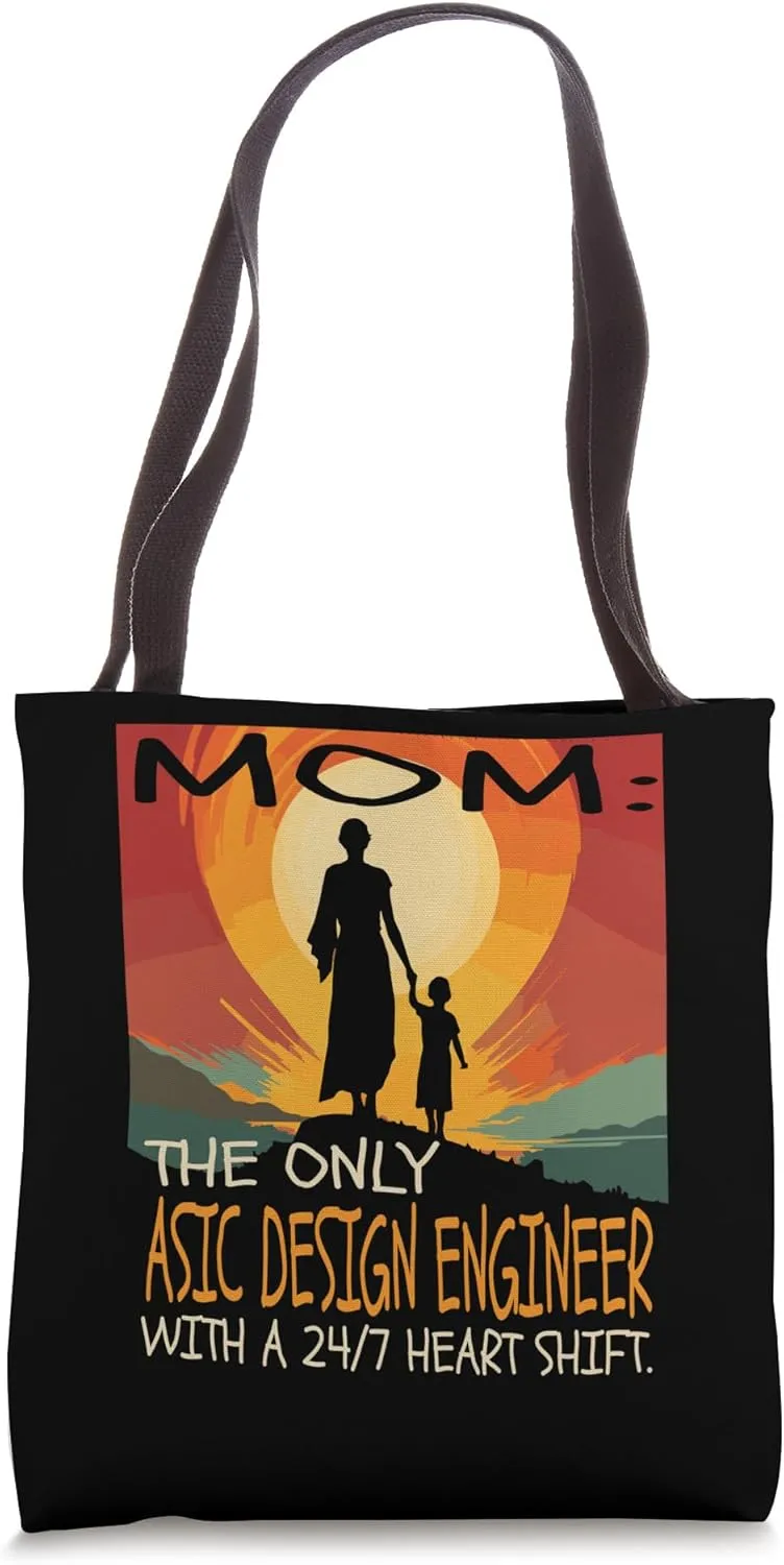 ASIC Design Engineer Job & Mother's Day Themed Cute Design Tote Bag