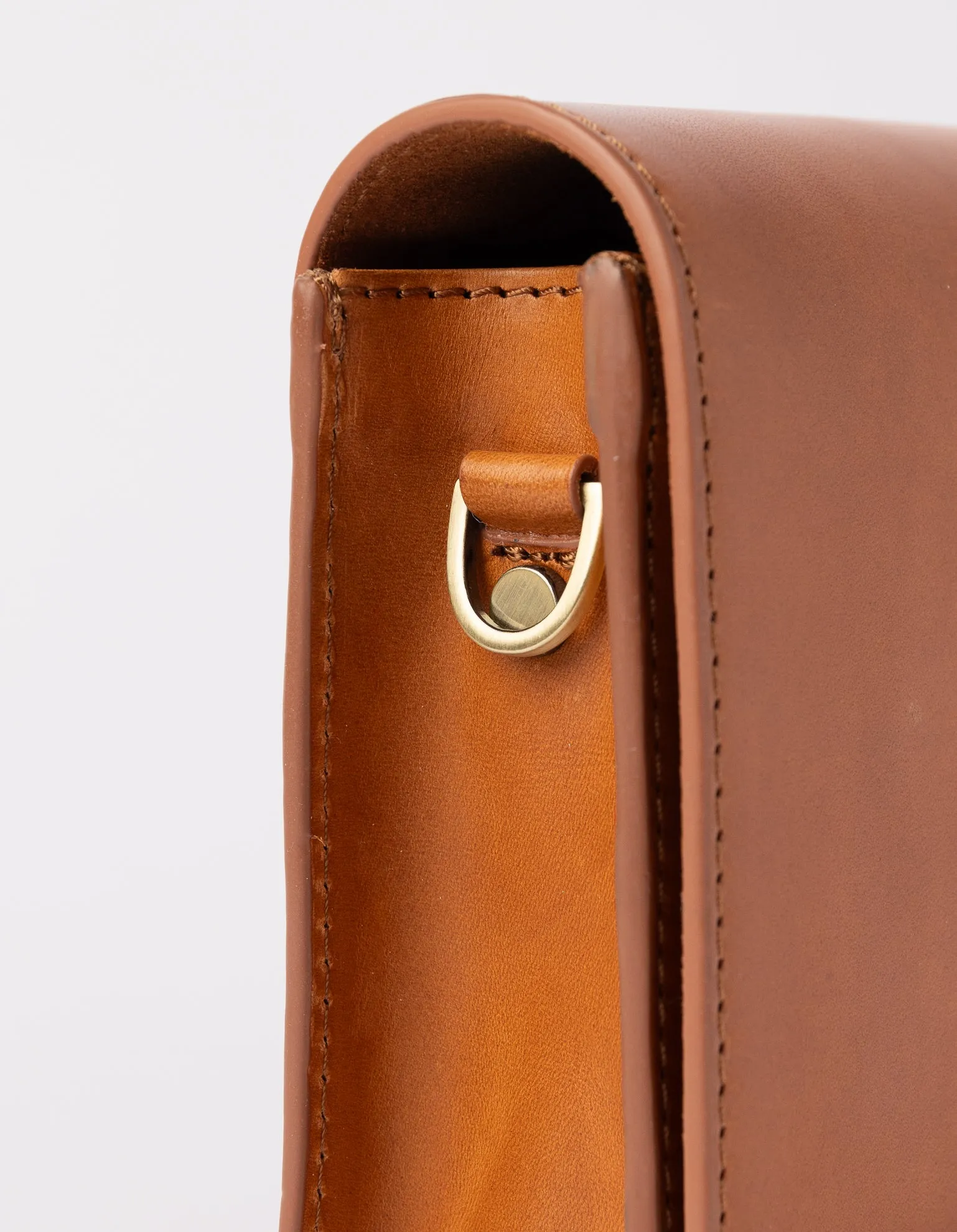 Audrey Mini - Cognac Classic Leather