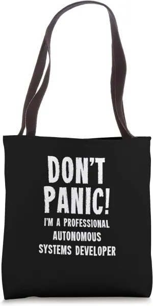 Autonomous Systems Developer Tote Bag