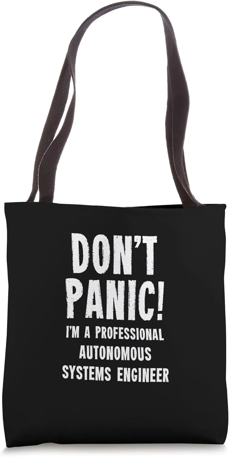 Autonomous Systems Engineer Tote Bag