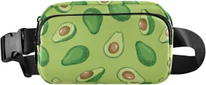 Avocado Pattern Fanny Pack Crossbody Bag for Men Women Belt Bag Bum Bag with Adjustable Strap, Fashion Waist Packs for Travel Running Workout