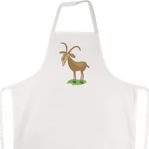 Azeeda 'Grumpy Billy Goat' Unisex Cooking Apron (AP00058034)