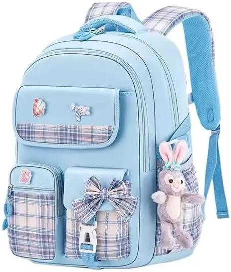 Backpacks for girls (10, Sky blue)