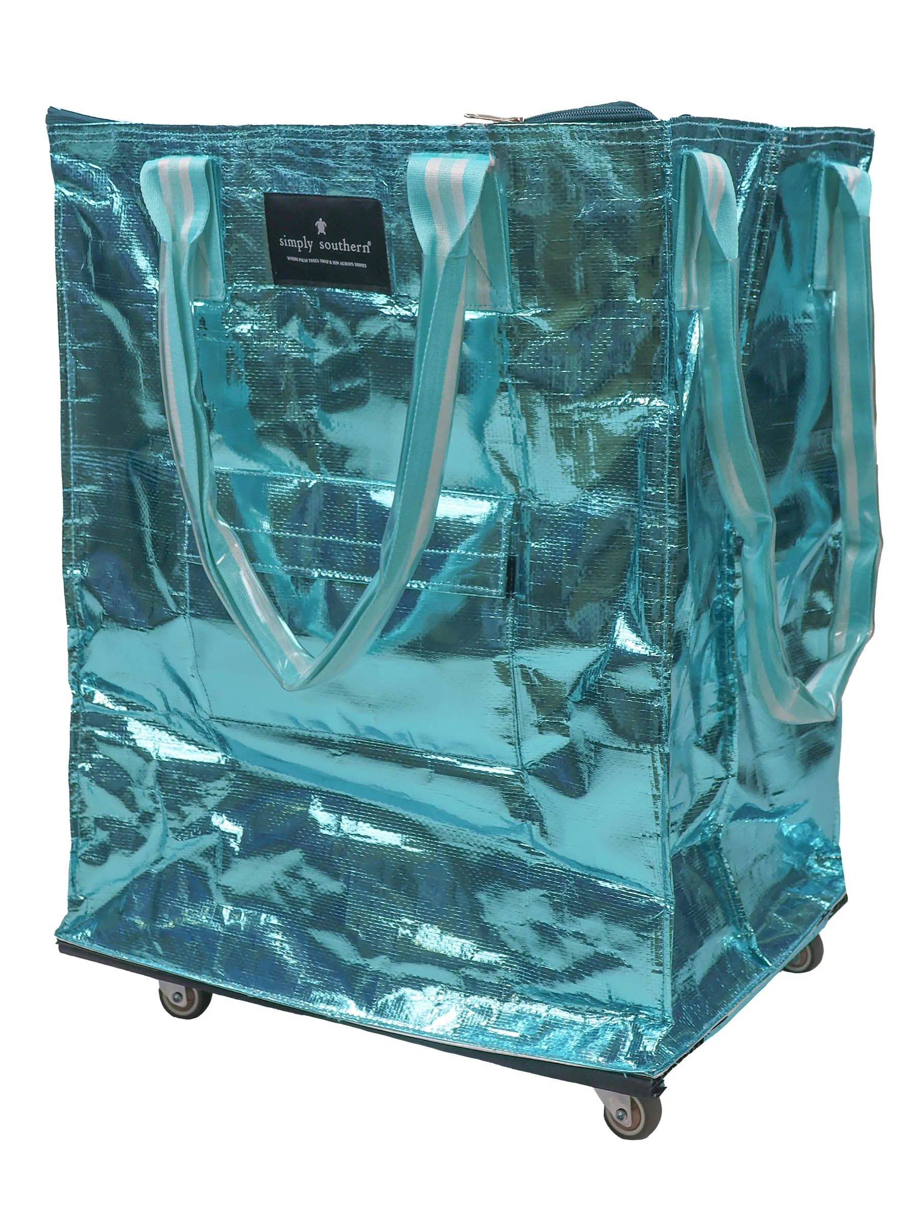 Bag Rolling Tote - Solid Colors - S24 - Simply Southern