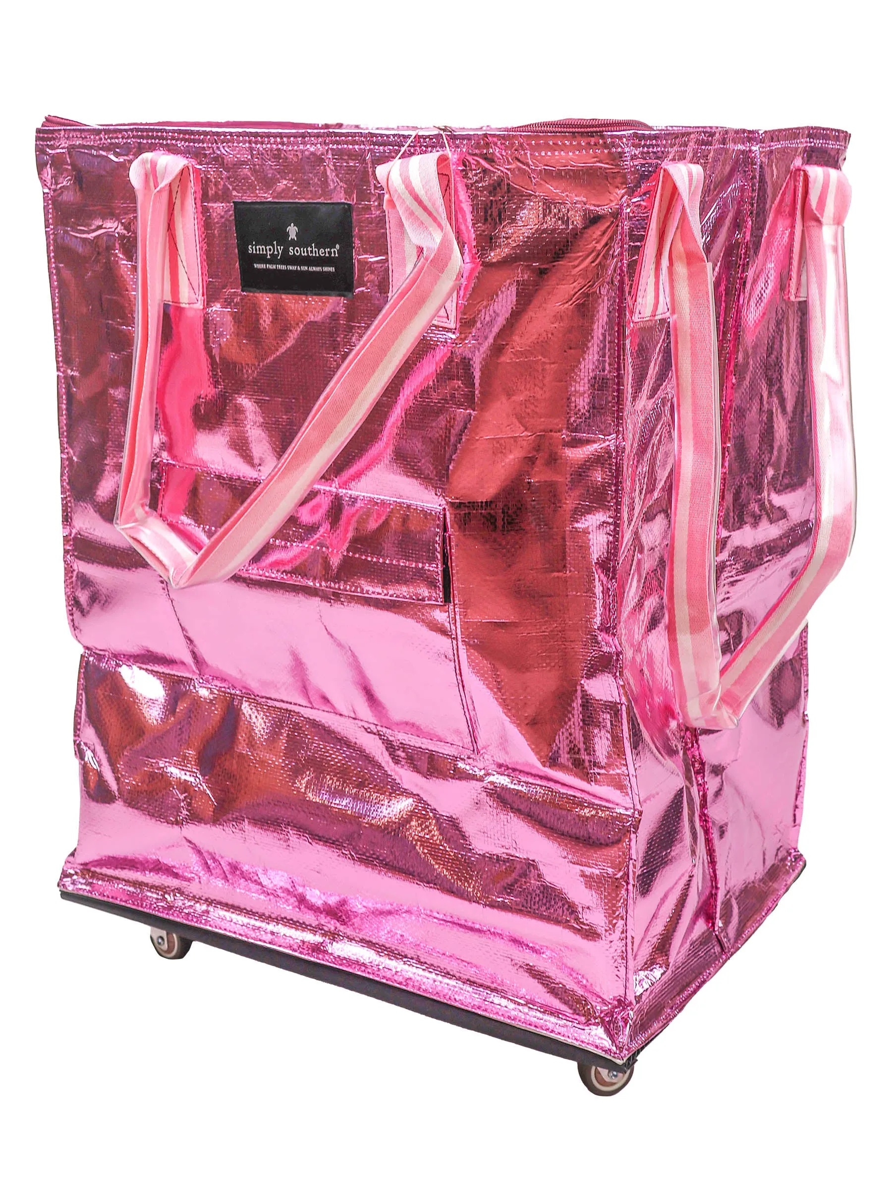 Bag Rolling Tote - Solid Colors - S24 - Simply Southern