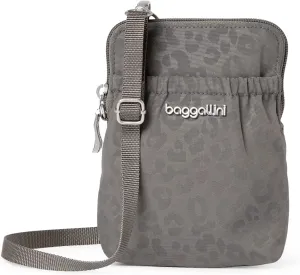 Baggallini Bryant Pouch Small Crossbody Bag for Women - Phone Purse with Crossbody Strap - Lightweight Crossbody Pouch
