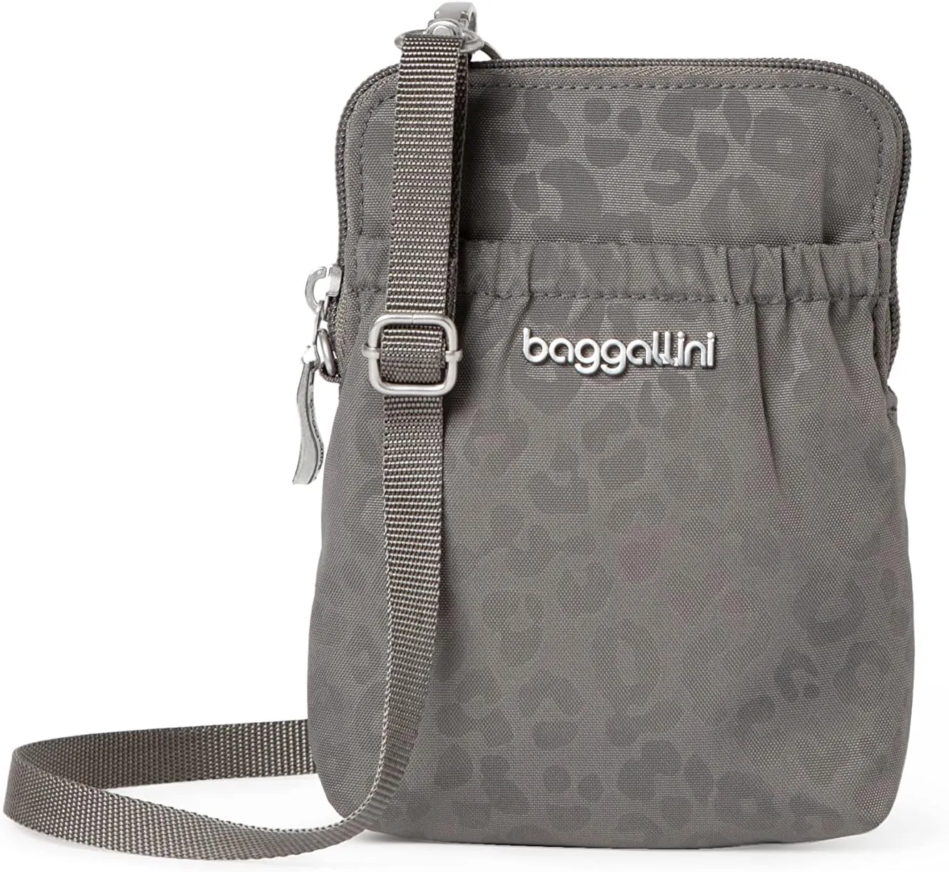 Baggallini Bryant Pouch Small Crossbody Bag for Women - Phone Purse with Crossbody Strap - Lightweight Crossbody Pouch