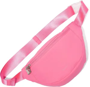 Baggallini Style Swift Belt Bag Sling Bag - Lightweight 12"x7" Crossbody Bag Fanny Pack Belt w/RFID and Adjustable Strap