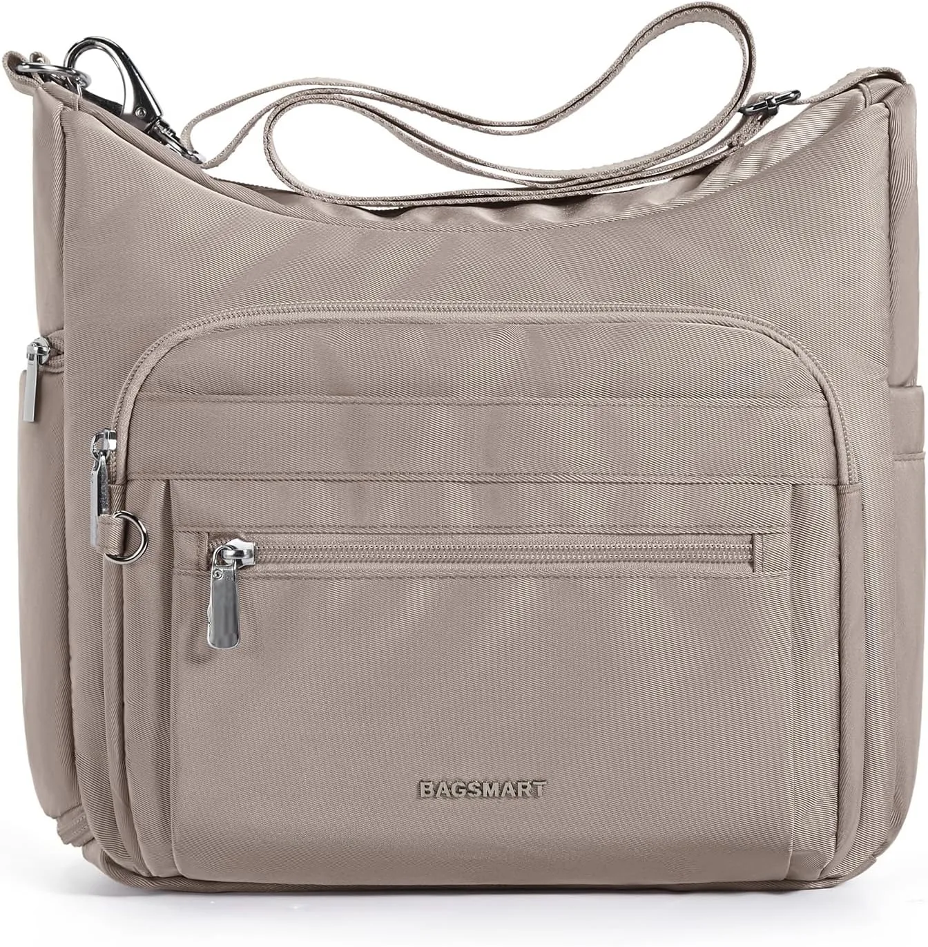 BAGSMART Tote Bag for Women, Crossbody Bag Shoulder Bag Handbag with Compartments Purse Tote Top Handle Satchel
