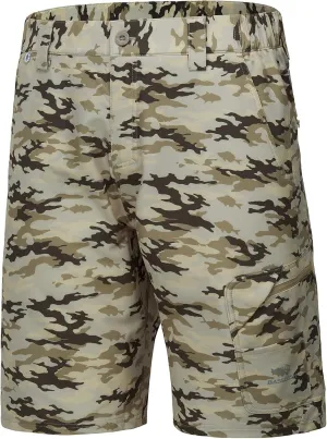 BASSDASH 10.5” Mens Fishing Cargo Shorts Quick Dry UPF 50  Water Resistant FP01M