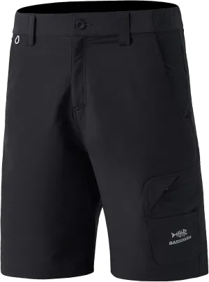 BASSDASH 10.5” Mens Fishing Cargo Shorts Quick Dry UPF 50  Water Resistant FP01M