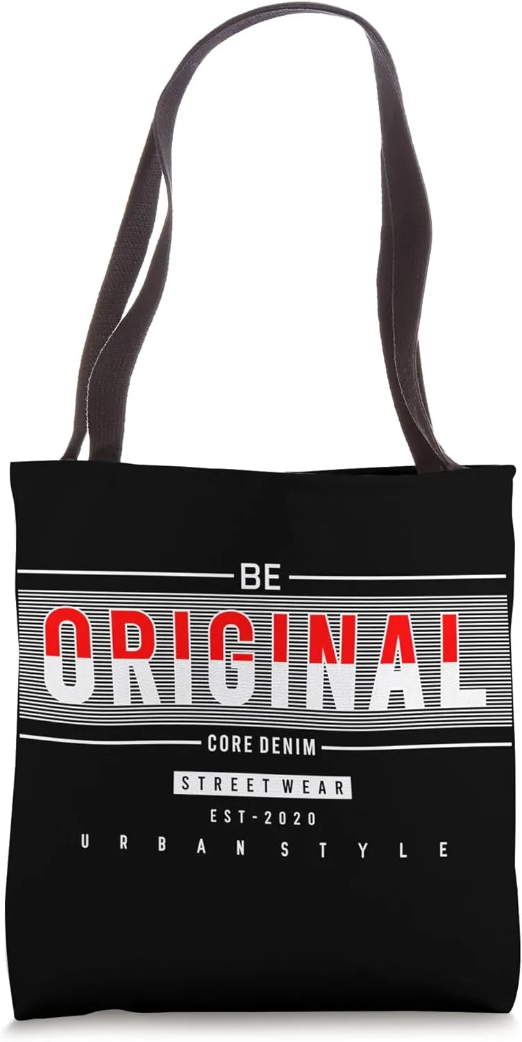 Be Original - Unique Identity Tote Bag