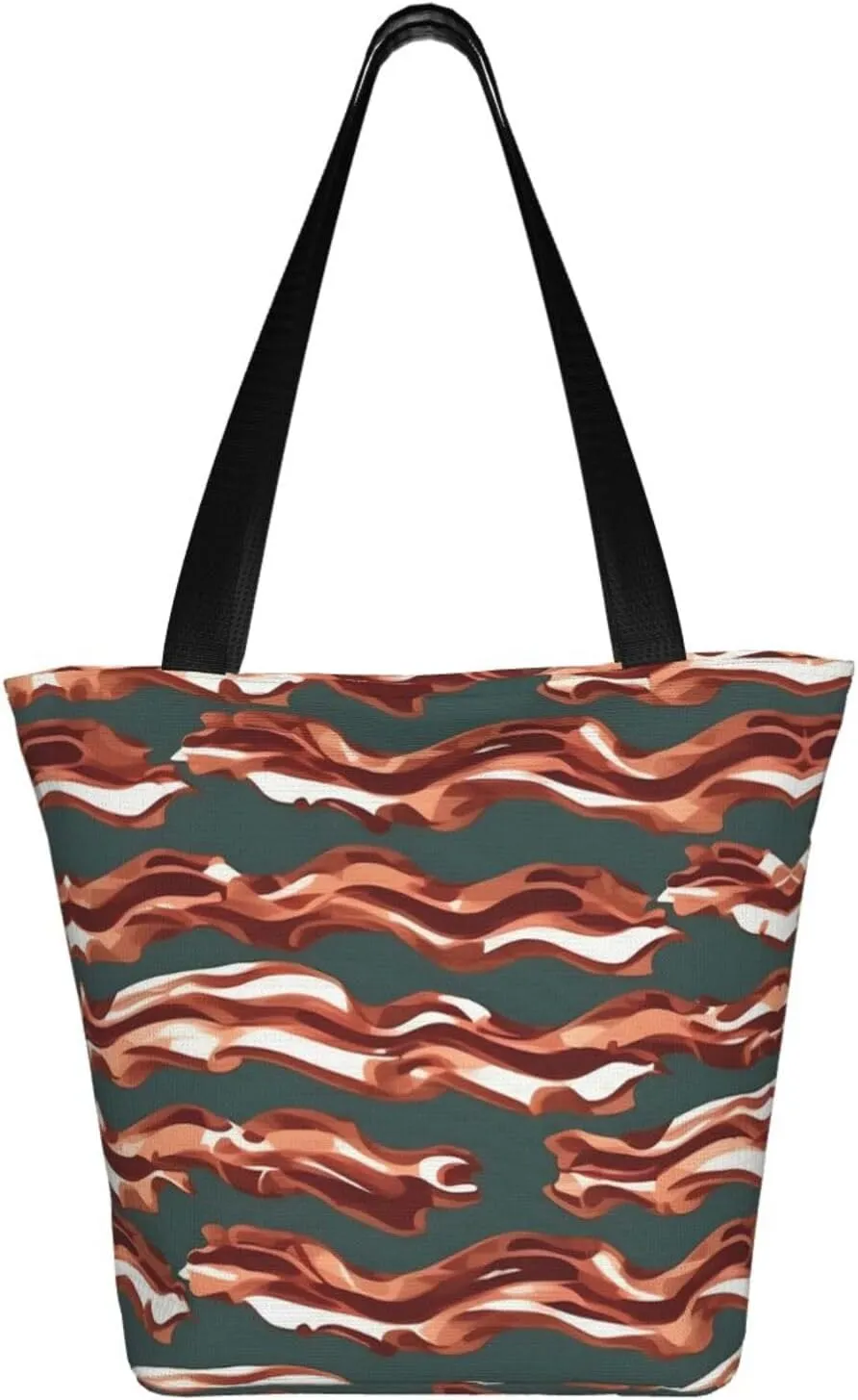 Beach Scene With Chairs Print Shoulder Tote Bag Women'S Large Size Handbag Casual Tote Shopping Bag For Women