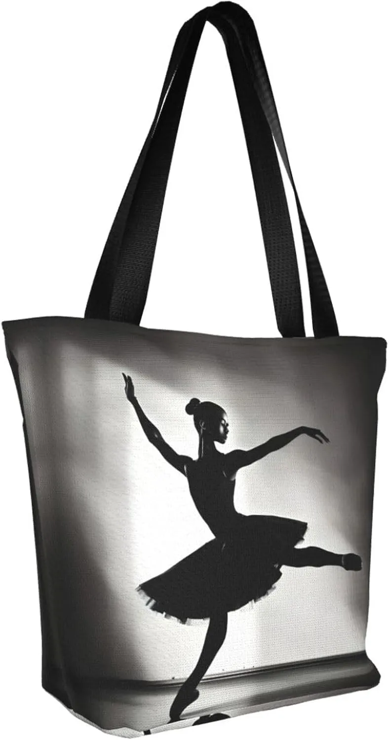 Beach Scene With Chairs Print Shoulder Tote Bag Women'S Large Size Handbag Casual Tote Shopping Bag For Women
