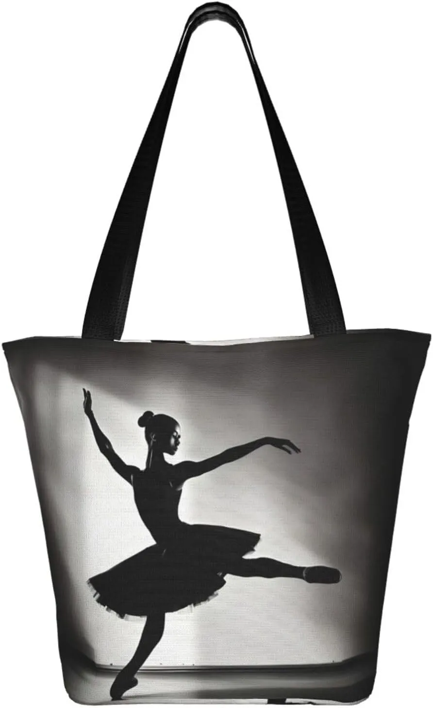 Beach Scene With Chairs Print Shoulder Tote Bag Women'S Large Size Handbag Casual Tote Shopping Bag For Women