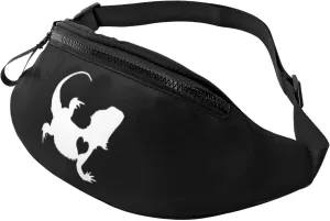 Bearded Dragon Crossbody waist bag, casual chest bag