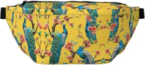 Beautiful Peacock Multi-Purpose Fanny Pack and Crossbody Bag - High Capacity with Zipper Pockets, Ideal for Men and Women