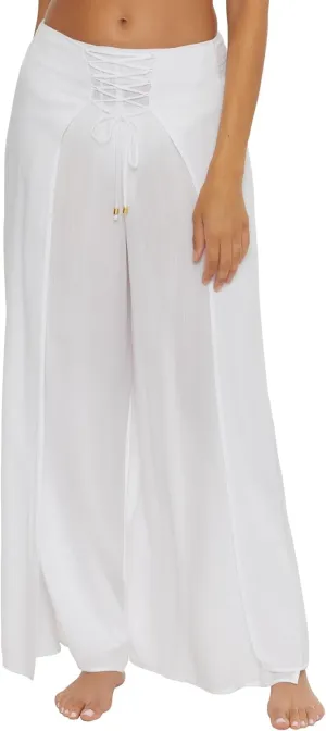 BECCA Ponza Pants, Casual, Wide Leg, Beach Cover Ups for Women