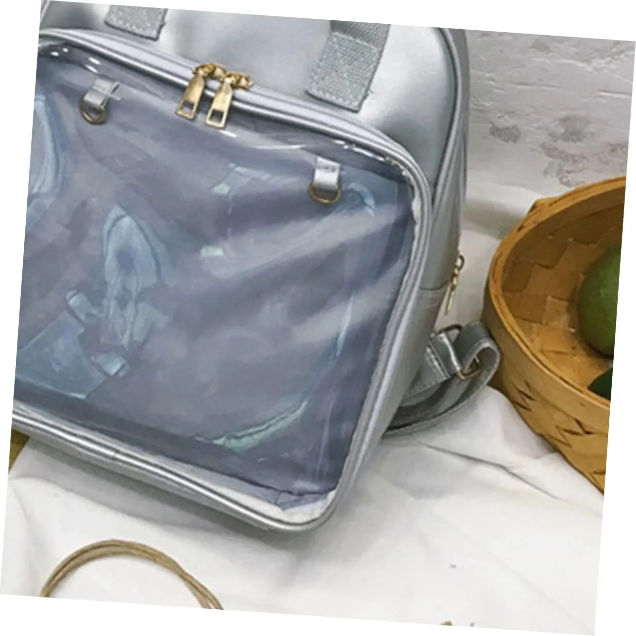 BESPORTBLE Girls School Backpack Candy Women's Bookbag Pvc Shoulder Bag School Bag Fashion Satchel